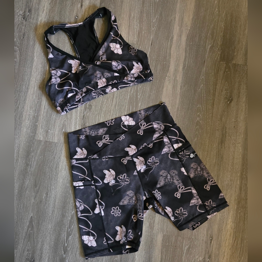 Iron Yokai Moth Activewear Set